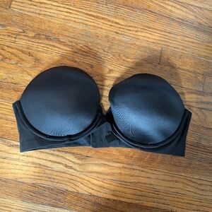 Victoria's Secret Black Strapless Bra